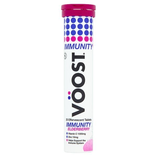 VÖOST Effervescent Elderberry Immunity Tablets