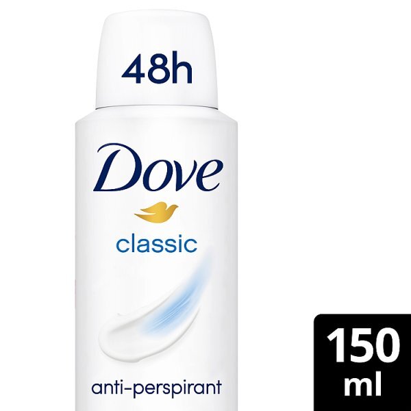 Dove Women Antiperspirant Deodorant Classic Aerosol 150ml