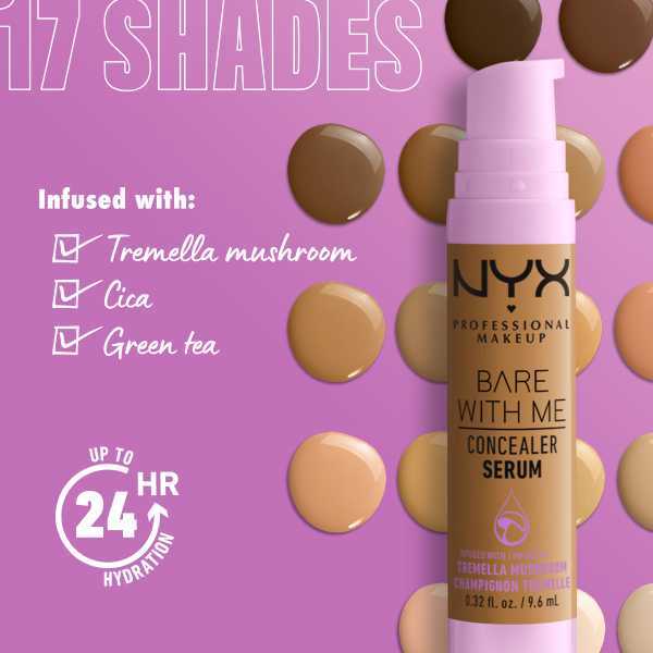 NYX Professional Makeup Bare With Me Concealer Serum - Fair