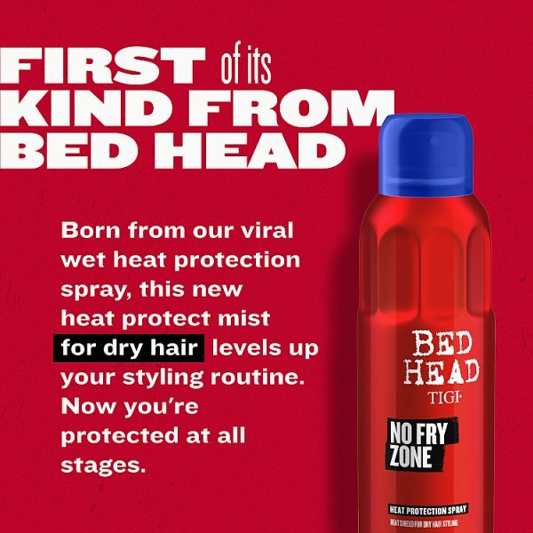 Bed Head No Fry Zone Heat Protect Spray 200Ml
