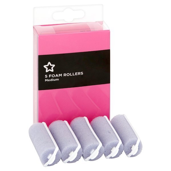 Superdrug Medium Foam Rollers x 5