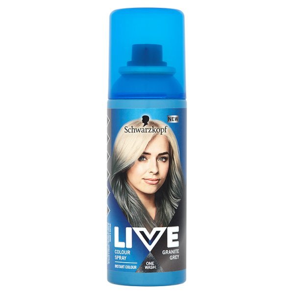 LIVE Colour Spray Granite Grey 120ml