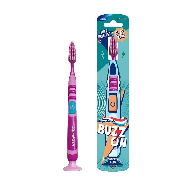 Aquafresh Buzz On Battery Powered Toothbrush