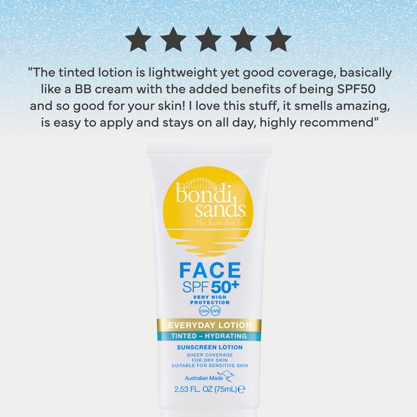 Bondi Sands Spf 50+ Ff Face Hydrating Tinted Lotion 75Ml