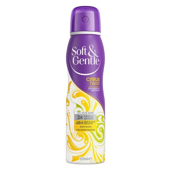 Soft & Gentle Aerosol Citrus Twist 150Ml