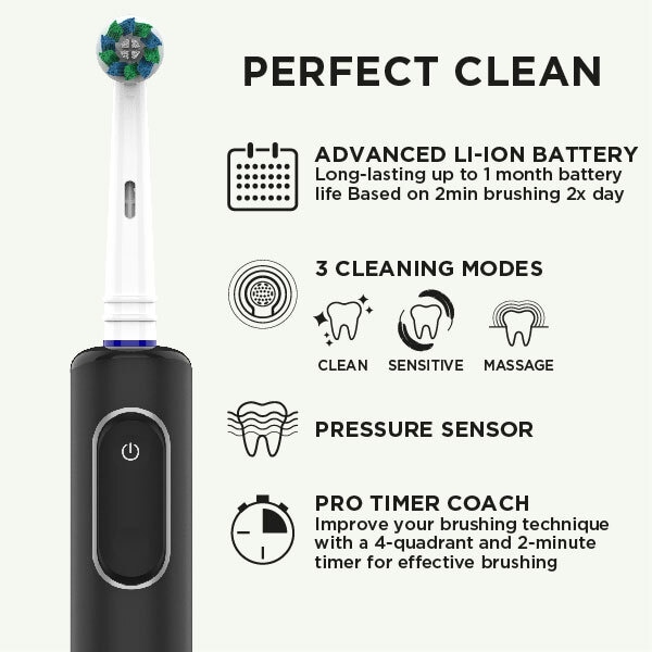 Superdrug ProCare Elegance Black Edition Electric Toothbrush