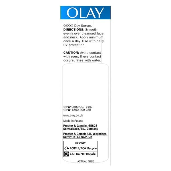 Olay Hyaluronic + Vitamin B5 Day Serum, 40ml