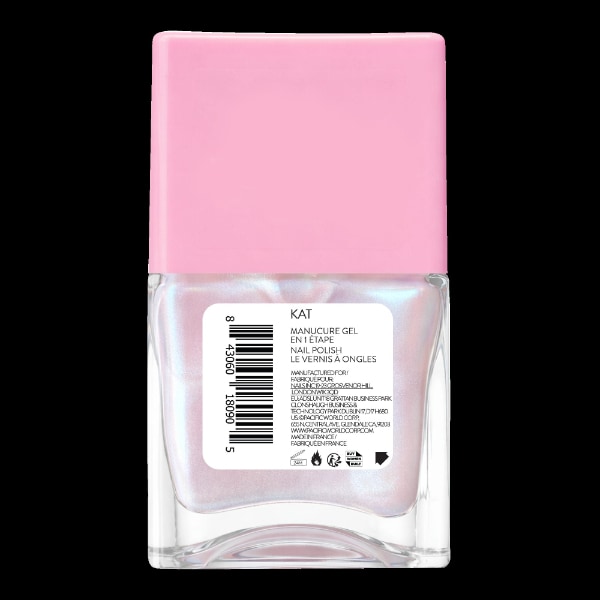 Nails.Inc It's Topless Kat Baby Pink Iridescent 14Ml