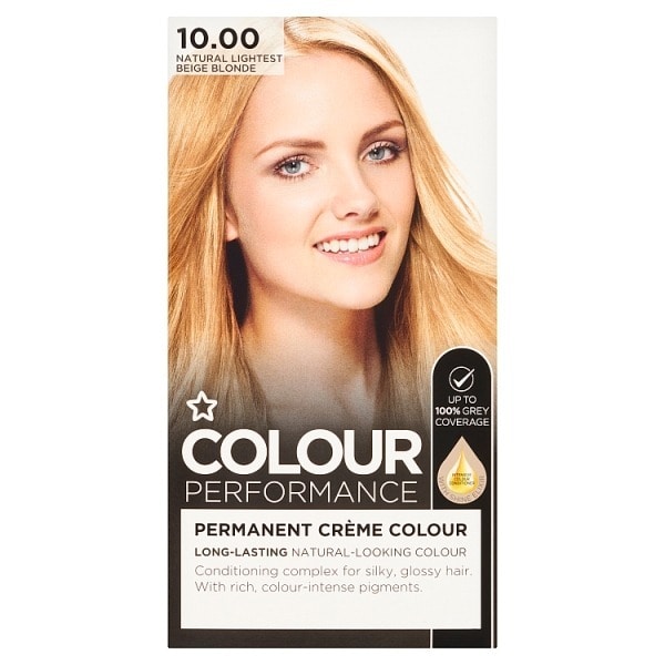 Superdrug Colour Performance 10.0 Natural Lightest Beige Blonde