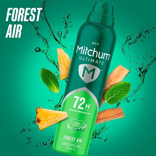 Mitchum Male Ultimate 72H Aerosol Forest Air 250ml