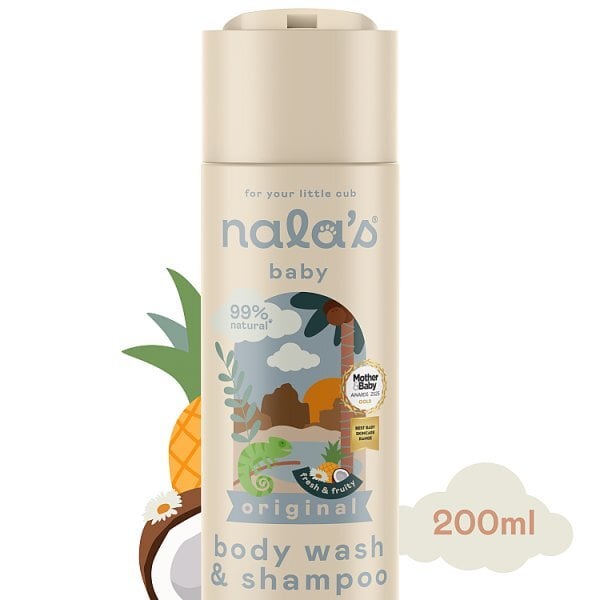Nala's Baby Body Wash & Shampoo 200Ml