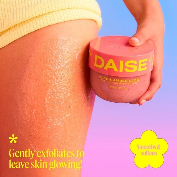Daise Body Scrub Xoxo Rose & Amber 510G