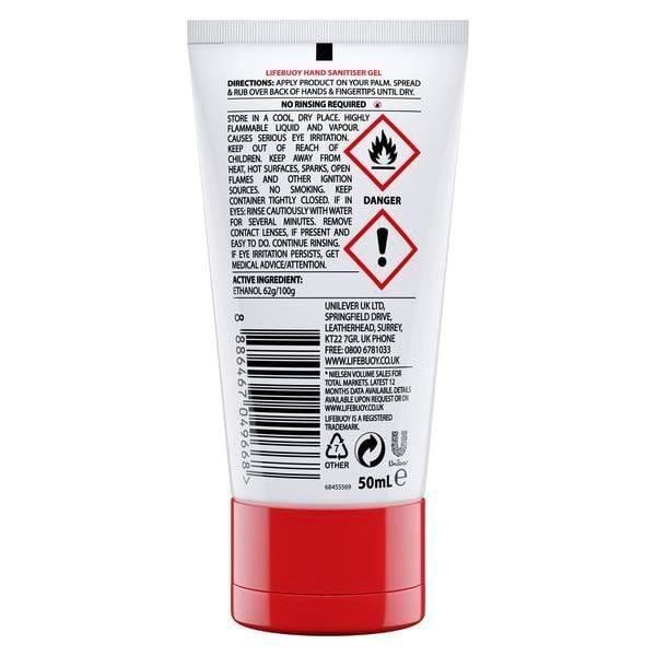 DNRprice Lifebuoy Hand Sanitiser Gel 50ml