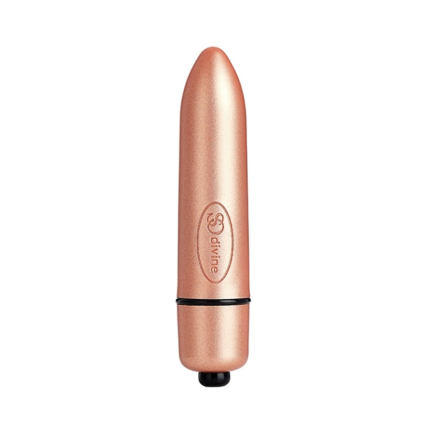 So Divine Halo Silicone Bullet Vibrator Adult Toy Rose Gold