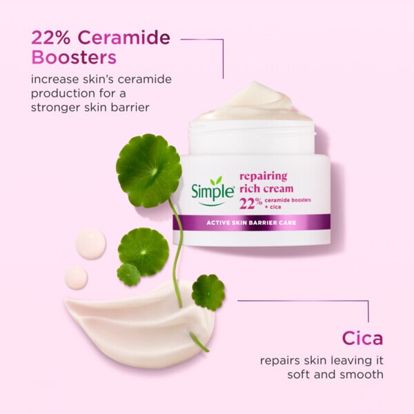 Simple Repairing Rich Face Moisturiser 50ml