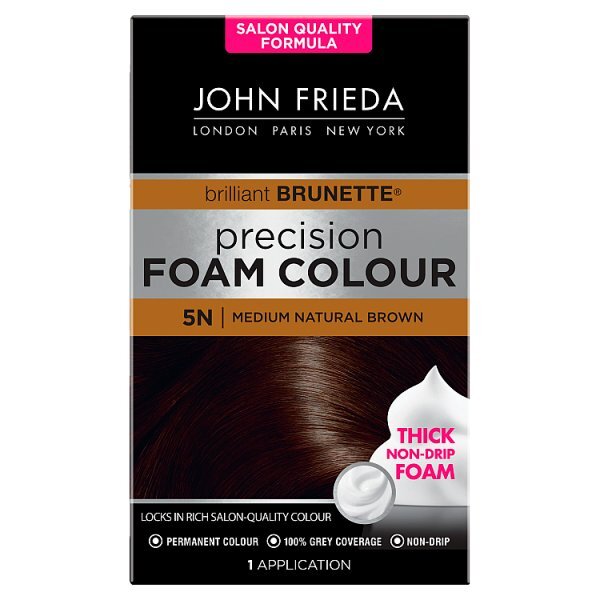 DNR John Frieda Precision Foam Medium Natural Brown 5N