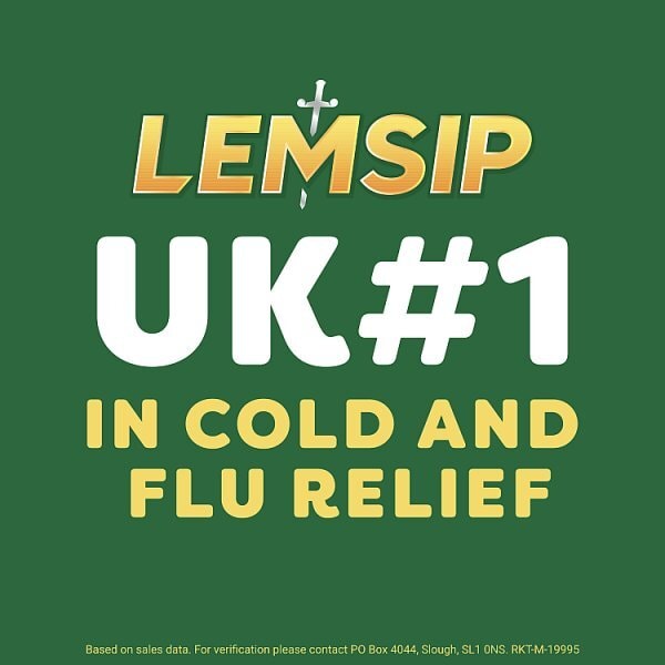 Lemsip Max Day & Night Capsules Paracetamol Cold and Flu 16s