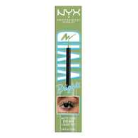 Nyx Pmu Vivid Brights Liquid Eyeliner - Ghosted Green