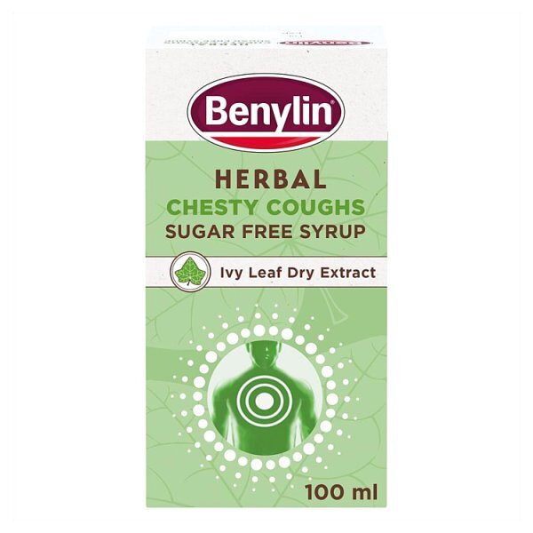 Benylin Herbal Chesty Cough Sugar Free Syrup 100ml