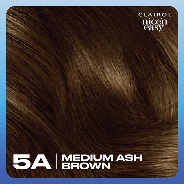 Clairol Nice'n Easy Hair Dye 5A Medium Ash Brown