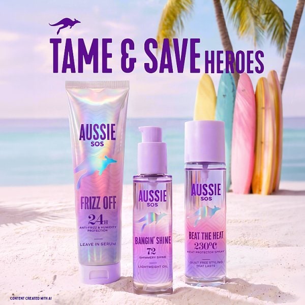 Aussie Frizz Off 24H Frizz Ease Leave-In Serum 160Ml