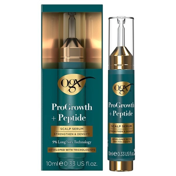 Ogx Progrowth + Peptide Scalp Serum 10Ml