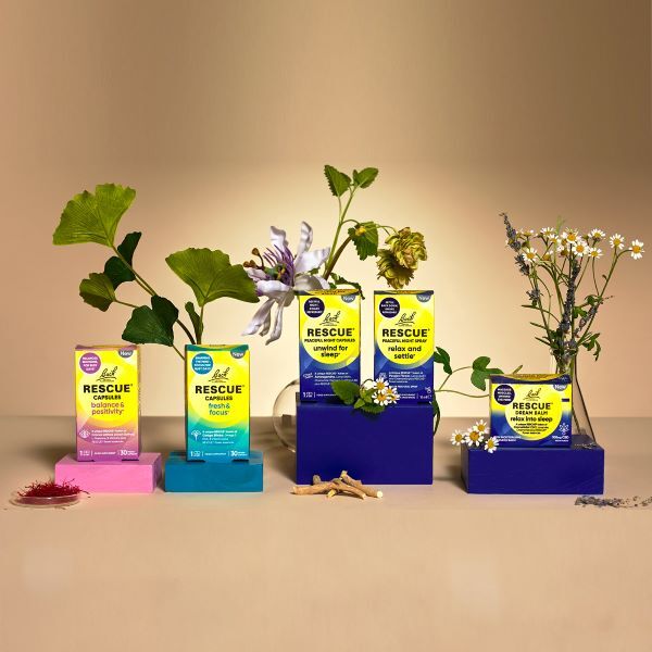 Bach RESCUE Fresh & Focus Capsules (30 Vegan Capsules)