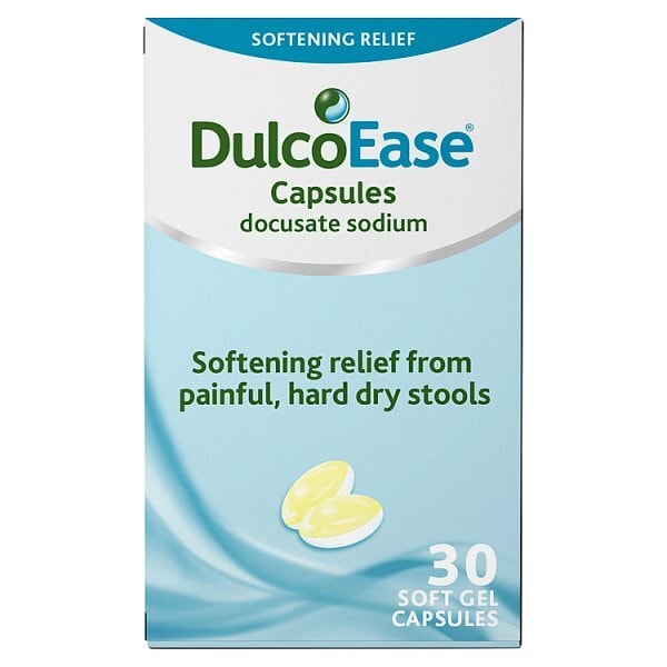 Dulcoease Softening Relief 100mg Capsules x30