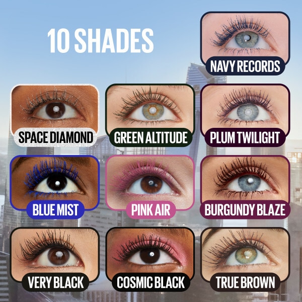 Maybelline Lash Sensational Sky High Mascara, Navy, 7.2ml