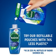 Radox Feel Awake 2-in-1 Shower Gel & Shampoo 225 ml