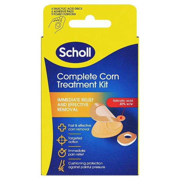 Scholl Corn Removal Complete Treatment Cushions & Plasters