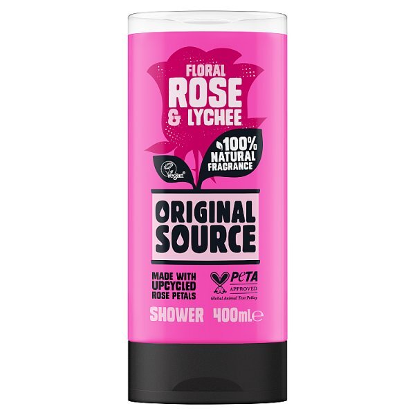 Original Source Rose & Lychee Shower Gel 400Ml