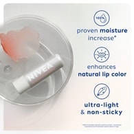 NIVEA Hyaluron Moisture Sheer Rosé Lip Balm, 4.8G