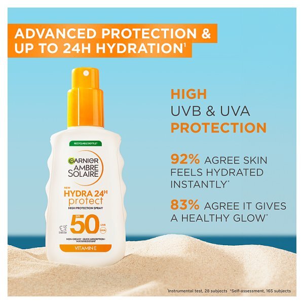 Garnier Ambre Solaire Hydra 24 SPF50 Spray 150ml