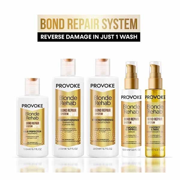 PROVOKE Blonde Rehab Bond Repair N0'4 Smooth & Defrizz Serum