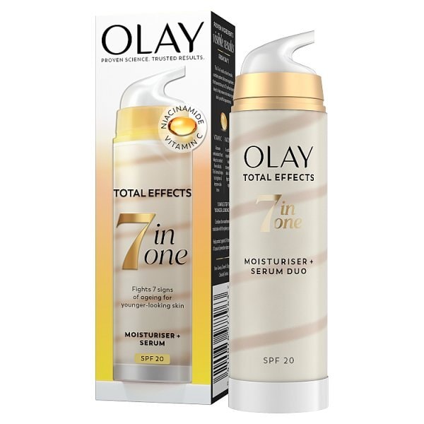 Olay Total Effects 7in1 Moisturiser + Serum Duo SPF20 40ml