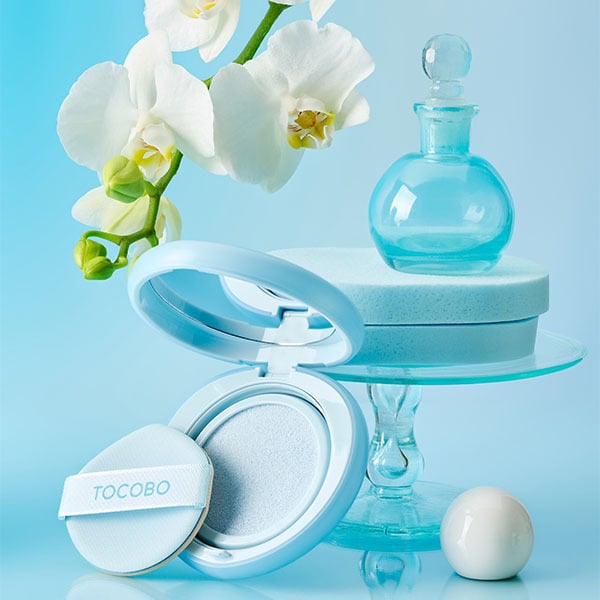 Tocobo Blur Finish Sun Cushion 01 Cotton Blue SPF50+ PA++++ 13g