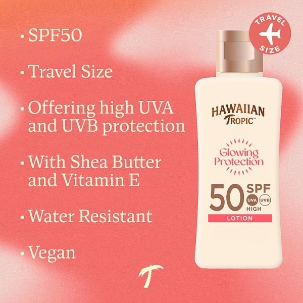 Hawaiian Tropic Glowing Protection Lotion Spf50 75Ml