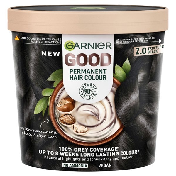 Garnier Good Permanent Hair Dye Truffle Soft Black 2.0