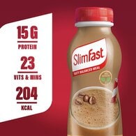 SlimFast Protein Cafe Latte Flavour Shakes 6x325ml