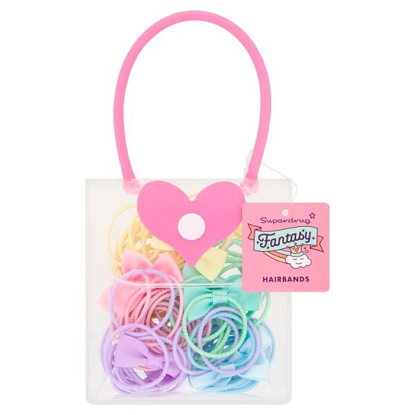 Superdrug Fantasy Hair Bands In Bag Bows