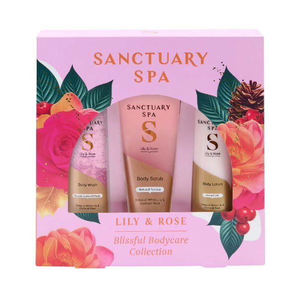 Sanctuary Spa Lily & Rose Blissful Body Care Collection