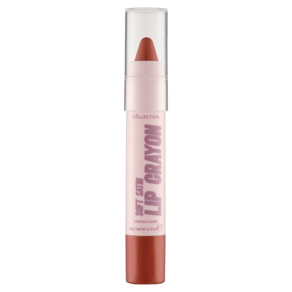 Collection Soft Satin Lip Crayon Peachy Nude