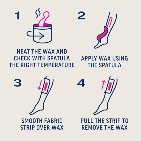 Veet Oriental Floral Vanilla Warm Wax Microwavable Jar 250ml