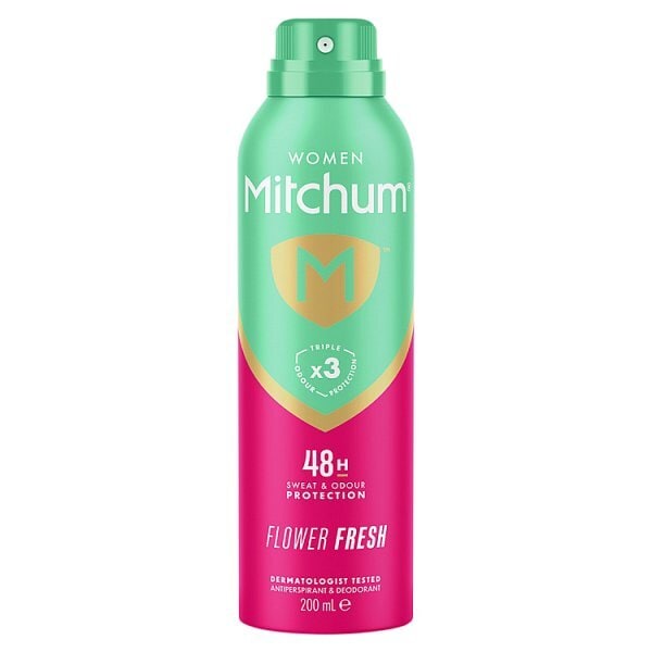 Mitchum Flower Fresh Anti-Perspirant Deodorant 200ml