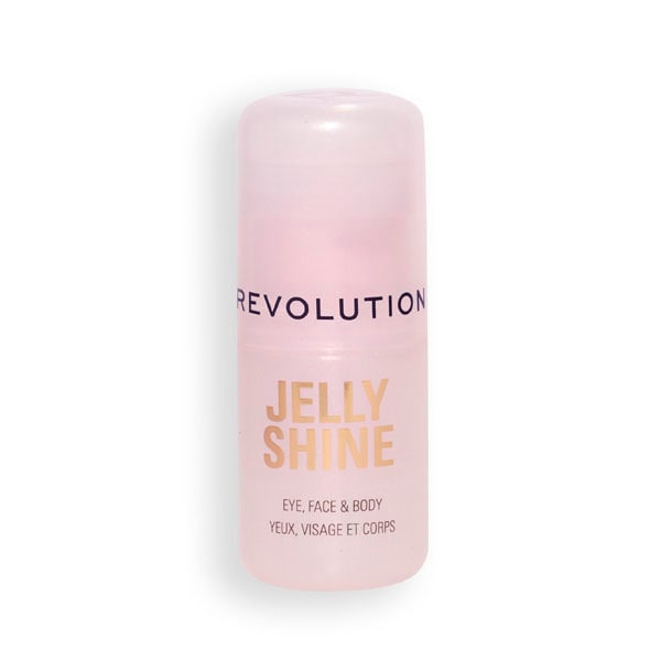 Revolution Jelly Shine Eye, Face&Body Highlight Stick Ethereal Pink