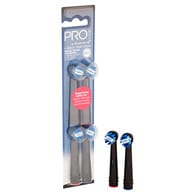 Superdrug ProCare Total Clean Black Toothbrush Heads x4