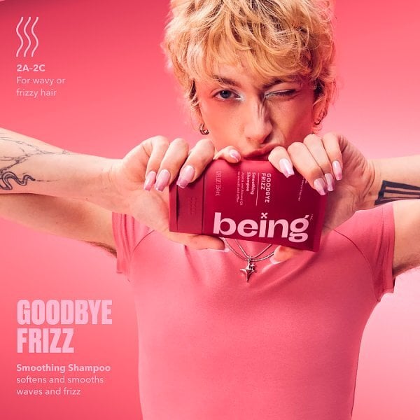 being GOODBYE FRIZZ Smoothing Shampoo 354mL