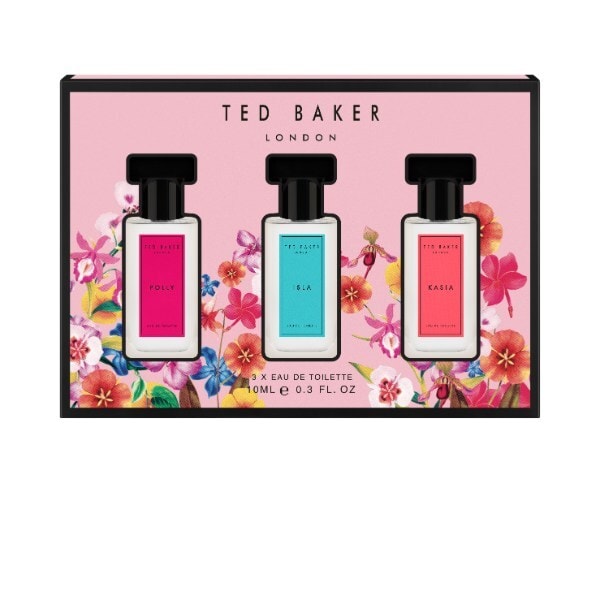 Ted Baker Floralicious Discovery Mini 3 X 10Ml Edt Gift
