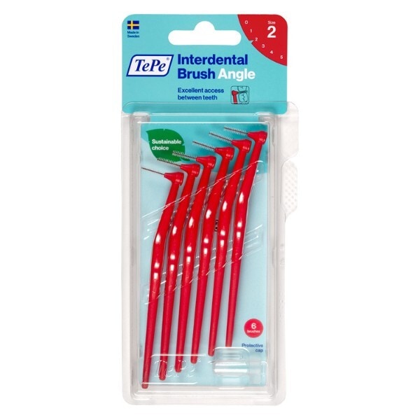 Tepe Angle Interdental Brush Red